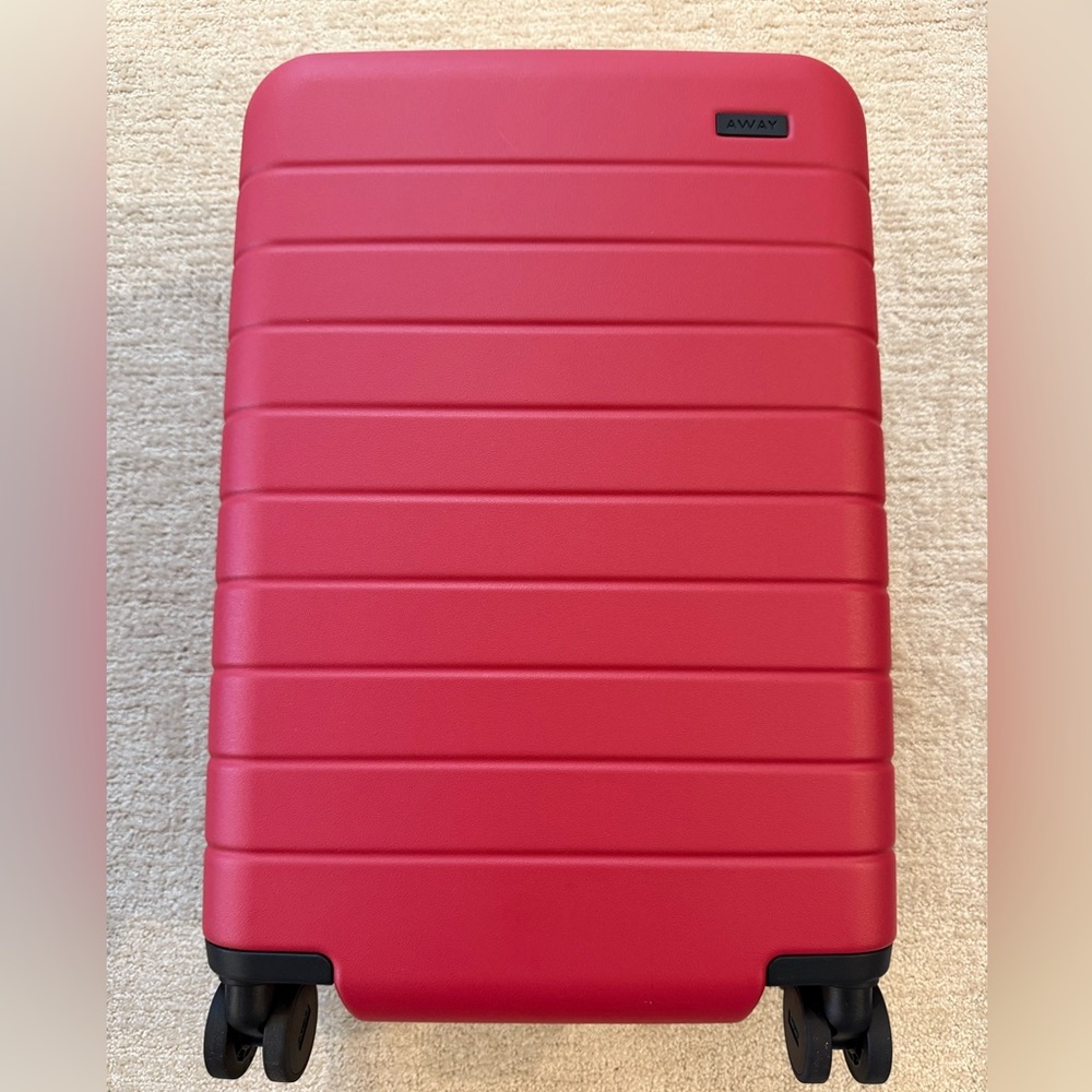 Away Red Hardshell Carry-On Spinner
